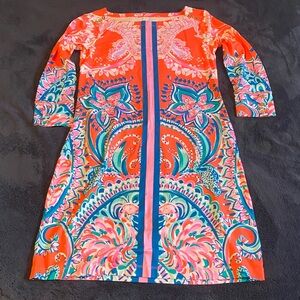 Lilly Pulitzer Vibrant Multicolor Patterned Dress
